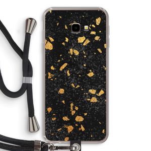 Terrazzo N°7: Samsung Galaxy J4 Plus Transparant Hoesje met koord