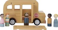 Little Dutch schoolbus met poppetjes fsc