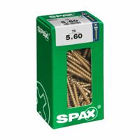 Schroefdoos SPAX Houten schroef Platte kop (5 x 60 mm) (5,0 x 60 mm)