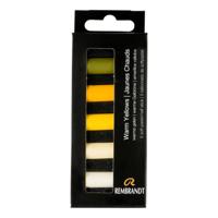 Rembrandt Soft pastel set Warme Gelen - 5 halve pastels Rembrandt Soft pastel set Warme Gelen - 5 halve pastels
