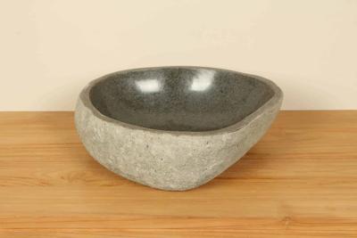 Flussstein Waschbecken RM030361, 45x41x15 cm Flussstein Waschbecken RM030361, 45x41x15 cm