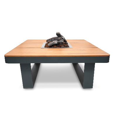 Happy Cocooning vuurtafel Horizon 95 smokey anthracite
