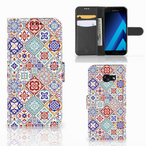 Samsung Galaxy A5 2017 Bookcase Tiles Color