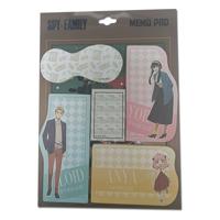 Spy X Family Memo Pad Set Forger Family #B