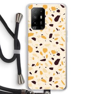 Terrazzo N°13: Oppo A95 5G Transparant Hoesje met koord