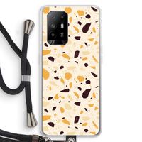 Terrazzo N°13: Oppo A95 5G Transparant Hoesje met koord