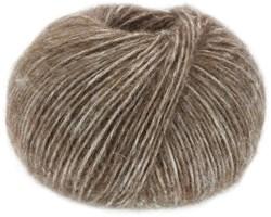 Lana Grossa Natural Alpaca Pelo 008 Donkerbruin Gemeleerd