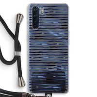 Verrassende lijnen: Oppo A91 Transparant Hoesje met koord