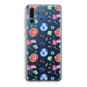 Bloemetjes: Huawei P20 Pro Transparant Hoesje