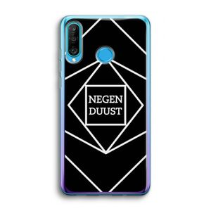 Negenduust geometrisch: Huawei P30 Lite Transparant Hoesje