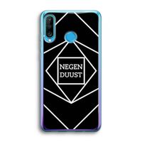 Negenduust geometrisch: Huawei P30 Lite Transparant Hoesje