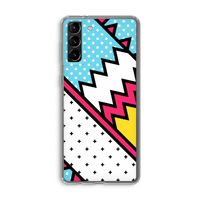 Pop Art #2: Samsung Galaxy S21 Plus Transparant Hoesje