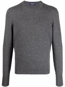 Drumohr pull en maille fine - Gris