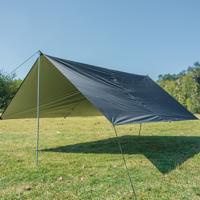 Multi-functioneel Outdoor waterdicht zonnebrandcrème strand luifel Tent Sun Shelter Pergola (zwart)