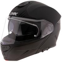 SMK Gullwing Solid, Systeemhelm, Matzwart