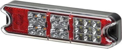 HELLA Tail lights led walk. black
