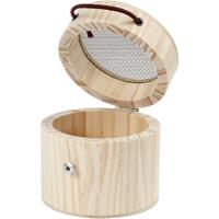 Creativ Company Ronde houten insectenkooi