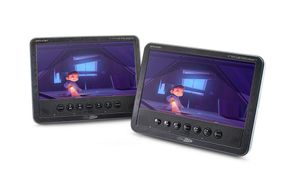 Draagbare DVD speler Auto - Set Van 2 Schermen - 7 Inch - Met Accu Voor 1.5 Uur Speeltijd (MPD278T)