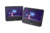 Draagbare DVD speler Auto - Set Van 2 Schermen - 7 Inch - Met Accu Voor 1.5 Uur Speeltijd (MPD278T) - thumbnail