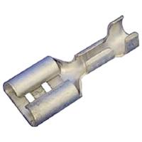 Intercable 180264 Platte stekker (female) Vertint Insteekbreedte: 2.8 mm Insteekdikte: 0.5 mm Ongeïsoleerd Rood 1 stuk(s)