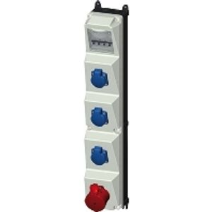 960004  - CEE-Socket combination wall mount IP44 960004