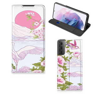 Samsung Galaxy S21 Plus Hoesje maken Bird Standing