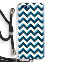 Onderbroken lijn: Honor 10 Transparant Hoesje met koord