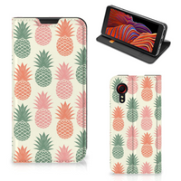 Samsung Galaxy Xcover 5 Flip Style Cover Ananas