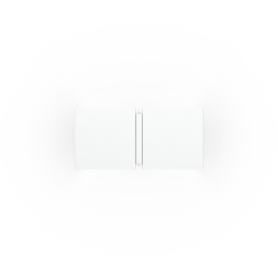 Wever & Ducre - CG Square 2P Klein Wandlamp