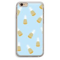 Ananasjes: iPhone 6 Plus / 6S Plus Transparant Hoesje
