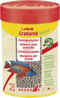 Sera Granured Nature 100ml Korrelvoer - Natuurlijk Voer zonder Toevoegingen voor Cichliden en Omnivoren 55g - thumbnail