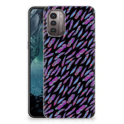 Nokia G21 | G11 | TPU bumper | Feathers Color Nokia G21 | G11 | TPU bumper | Feathers Color