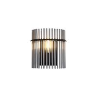 Searchlight WandlampSwizzle zwart - 55625SM