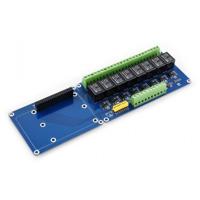 Waveshare 8-ch Relais Expansion Board voor framboos pi