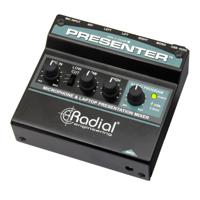 Radial Presenter audio presentatie mixer en USB interface - thumbnail
