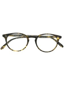 Garrett Leight lunettes de vue Winward à monture ronde - Noir