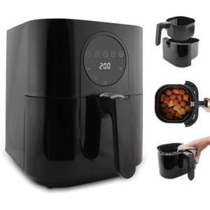 Rockerz Airfryer Deluxe - Heteluchtfriteuse - Inhoud 5.5 liter - 1900 Watt - Automatisch uitschakelen - 70% minder vet