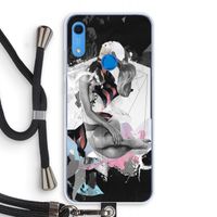 Camouflage de sommeil: Huawei Y6s Transparant Hoesje met koord