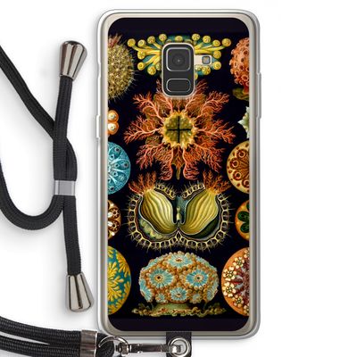 Haeckel Ascidiae: Samsung Galaxy A8 (2018) Transparant Hoesje met koord