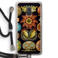 Haeckel Ascidiae: Samsung Galaxy A8 (2018) Transparant Hoesje met koord