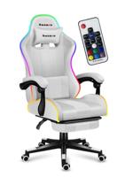 HUZARO FORCE 4.7 RGB White GAMING STOEL