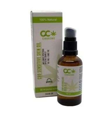 Cannacans CBD Gevoelige huidolie (50 ml)