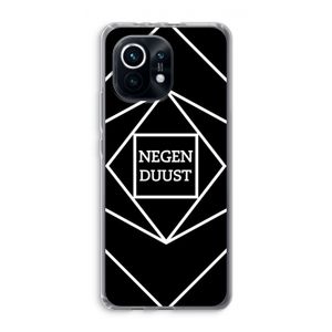 Negenduust geometrisch: Xiaomi Mi 11 Transparant Hoesje