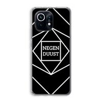 Negenduust geometrisch: Xiaomi Mi 11 Transparant Hoesje