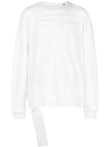 Haculla sweat à capuche NYC Destructured - Blanc