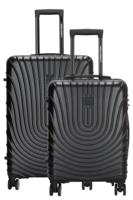 Calgary Kofferset 55+71,5 cm Black Calgary Kofferset 55+71,5 cm Black