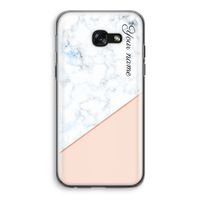 Marmer in stijl: Samsung Galaxy A5 (2017) Transparant Hoesje