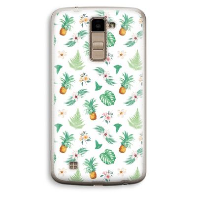 Ananas bladeren: LG K10 (2016) Transparant Hoesje