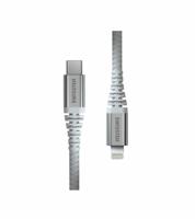 Swissten Kevlar USB-C naar Lightning kabel - 1.5M - Wit