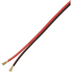 TRU COMPONENTS TC-9202508 Luidsprekerkabel 2 x 2.50 mm² Zwart-rood 100 m